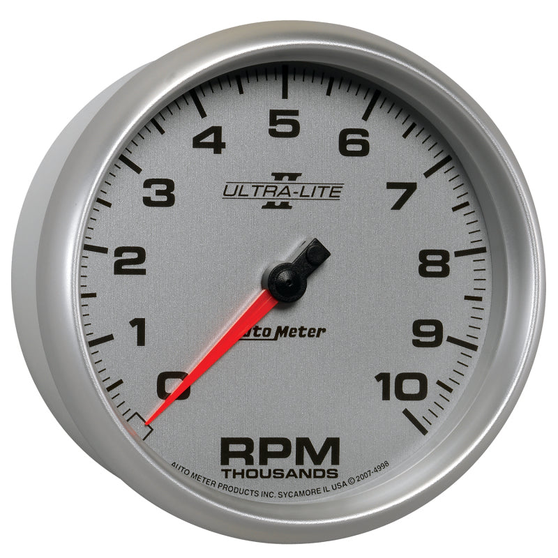 Autometer Ultra-Lite II 5 Inch 10000 RPM In-Dash Tachometer Gauges AutoMeter
