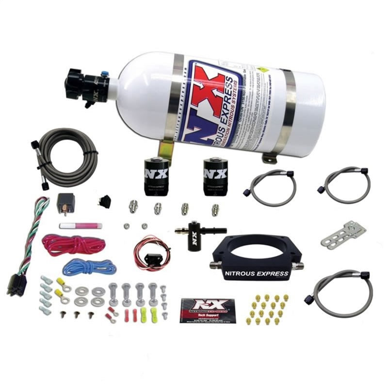 Nitrous Express 2014+ Chevrolet Corvette C7 Nitrous Plate Kit (50-300HP) w/10lb Bottle Nitrous Systems Nitrous Express