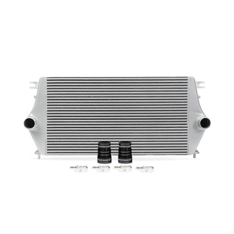 Mishimoto 16-19 Nissan Titan XD 5.0L Cummins Intercooler (Silver) Intercoolers Mishimoto