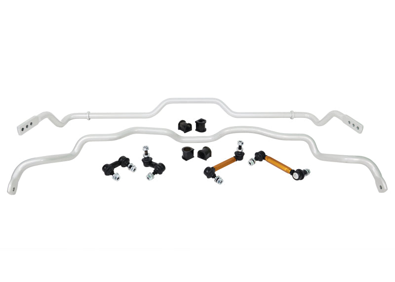 Whiteline 96-01 Mitsubishi Lancer Evolution IV/V/VI AWD Anti Sway Bar Front and Rear Vehicle Kit Sway Bars Whiteline