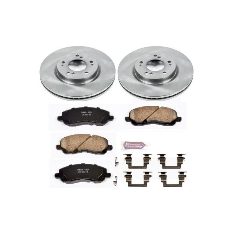 Power Stop 06-12 Mitsubishi Eclipse Front Autospecialty Brake Kit Brake Kits - OE PowerStop