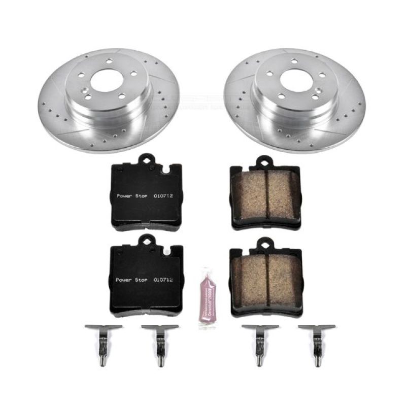 Power Stop 03-05 Mercedes-Benz C240 Rear Z23 Evolution Sport Brake Kit Brake Kits - Performance D&S PowerStop