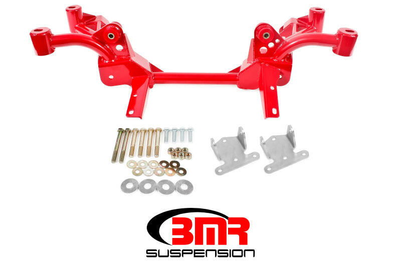 BMR 82-92 3rd Gen F-Body K-Member w/ SBC/BBC Motor Mounts and Pinto Rack Mounts - Red Crossmembers BMR Suspension