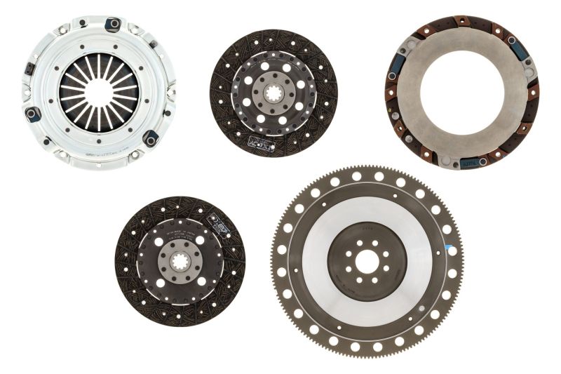 Exedy 1996-10 Mustang 4.6L Organic 10 Teeth 8 Bolt Twin Disc Clutch Clutch Kits - Multi Exedy