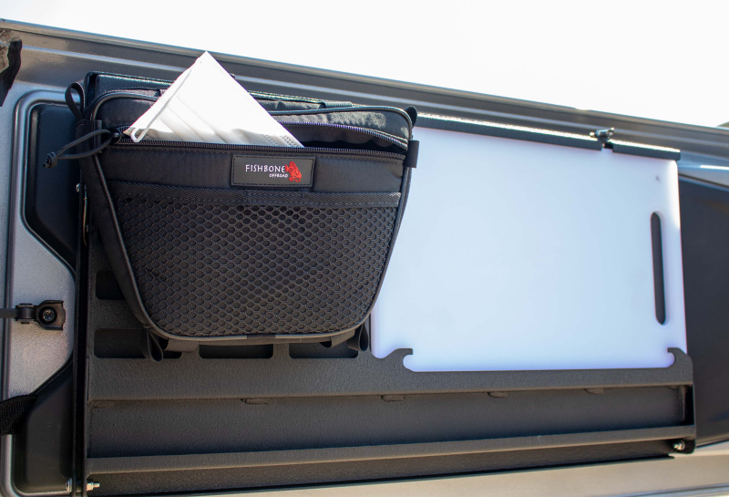 Fishbone Offroad Tailgate Table - Black Tailgate Accessories Fishbone Offroad