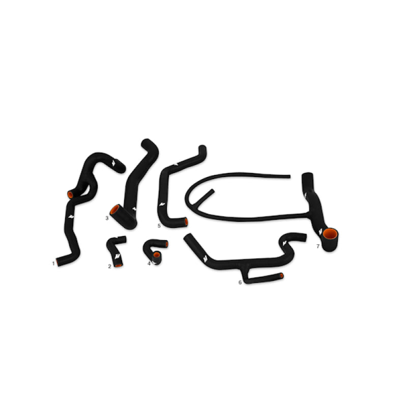 Mishimoto 95-98 Volkswagen Golf VR6 Black Silicone Hose Kit Hoses Mishimoto
