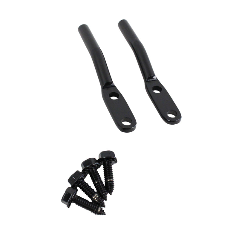 Kentrol 76-95 Jeep CJ/Wrangler YJ Door Strap Pins Pair - Powdercoat Black Doors Kentrol