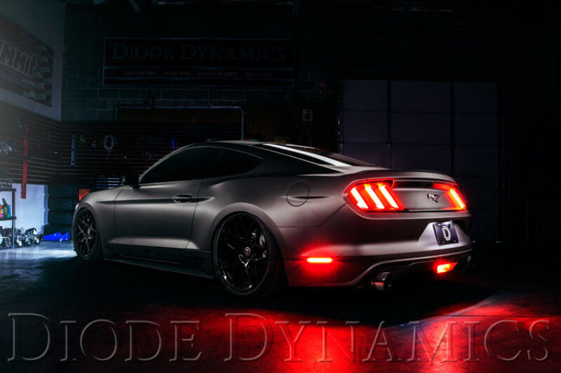 Diode Dynamics 15-21 EU/AU Ford Mustang LED Sidemarkers Clear (Pair) Light Accessories and Wiring Diode Dynamics