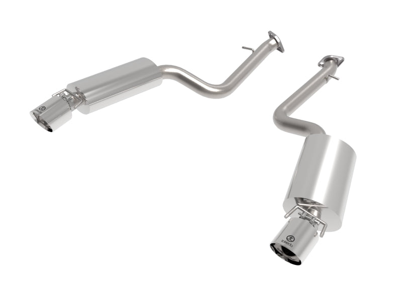 aFe Lexus IS350 14-22 V6-3.5L Takeda Axle-Back Exhaust System- Polished Tip Axle Back aFe