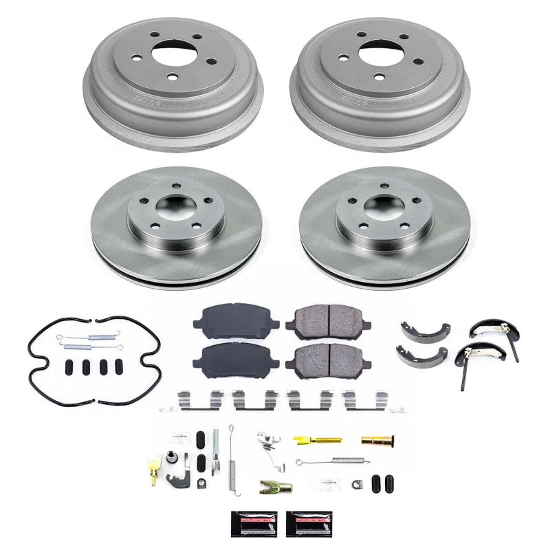 Power Stop 07-08 Chevrolet Cobalt Front & Rear Autospecialty Brake Kit Brake Kits - OE PowerStop