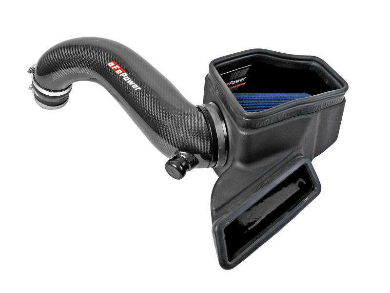aFe 15-19 VW Golf R (MKVII) L4-2.0L (t) Track Series Carbon Fiber Intake System w/ Pro 5R Filter Cold Air Intakes aFe
