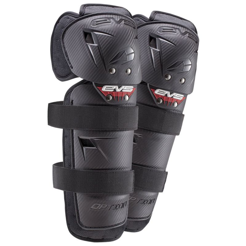 EVS Option Knee Guard Black - Adult Body Protection EVS