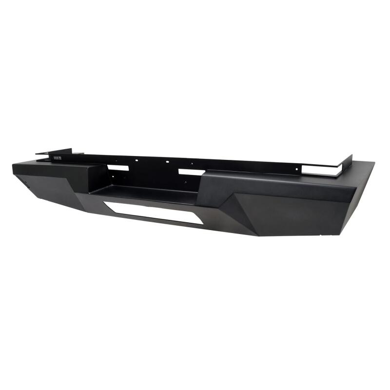 Westin 24-25 Tesla Cybertruck Pro-Series Rear Bumper - Texured Black Bumpers - Steel Westin