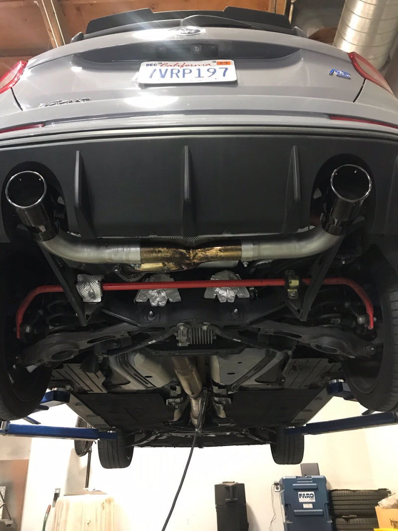 Injen 16-18 Ford Focus RS 3in Cat-Back Stainless Steel Exhaust w/ 4in Black Chrome Tips Catback Injen