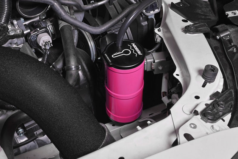 PERRIN 02-25 Subaru WRX / 04-21 STI / 13-25 BRZ/GR86/FRS/86 Coolant Overflow Tank - Hyper Pink Coolant Reservoirs Perrin Performance