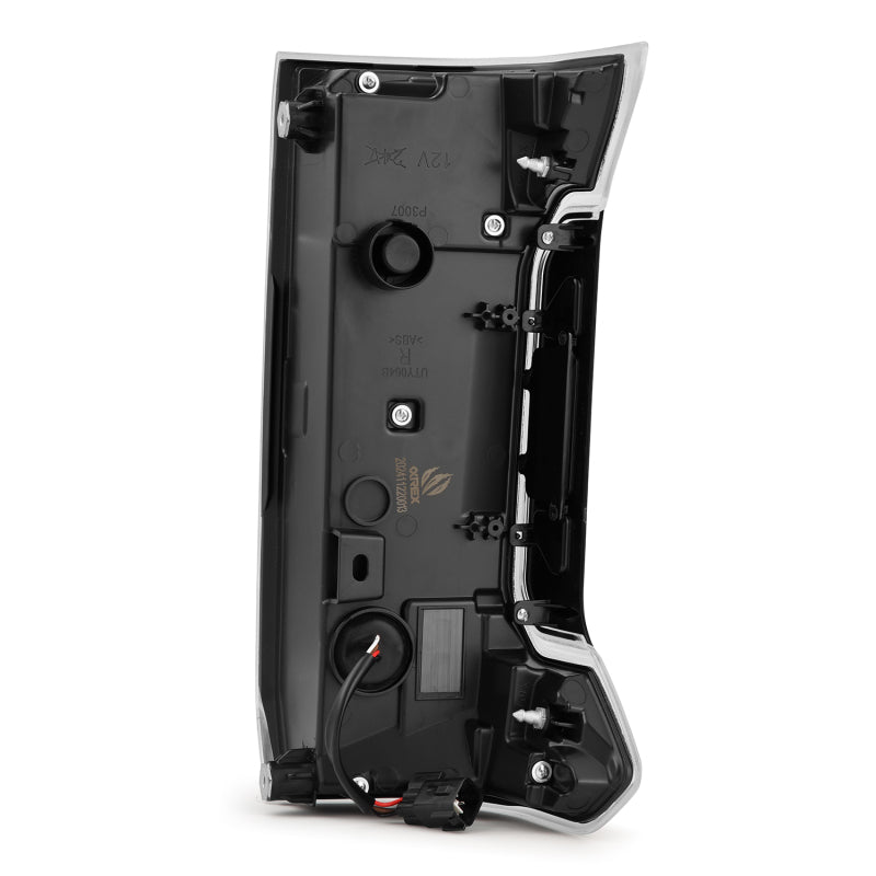 AlphaRex 24-25 Toyota Tacoma NOVA-Series LED Prismatic Tail Lights - Alpha-Black Tail Lights AlphaRex