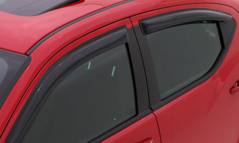AVS 20-22 Toyota Corolla (Excl. Hatchback) Ventvisor Outside Mount Window Deflectors 4pc - Smoke Wind Deflectors AVS
