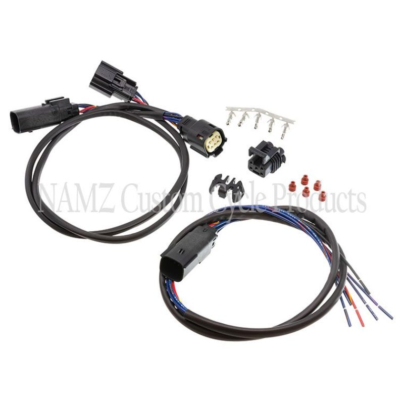 NAMZ 14-23 Street/Road Glide Models Plug-N-Play Complete Tour Pack Wiring Installation Kit Wiring Harnesses NAMZ
