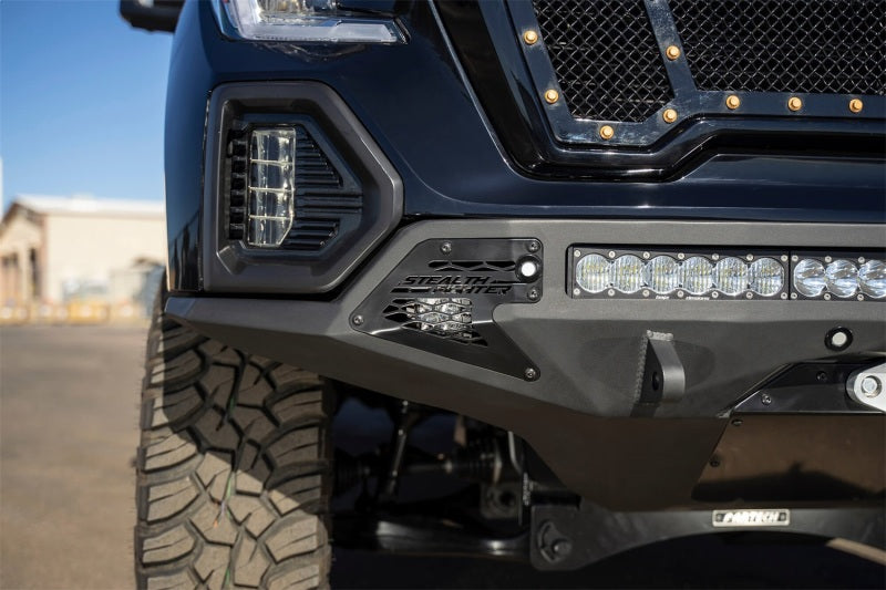 Addictive Desert Designs 2019 GMC Sierra 1500 SF Front Bumper w/ Winch Mount&Sensor Cutout Bumpers - Steel Addictive Desert Designs