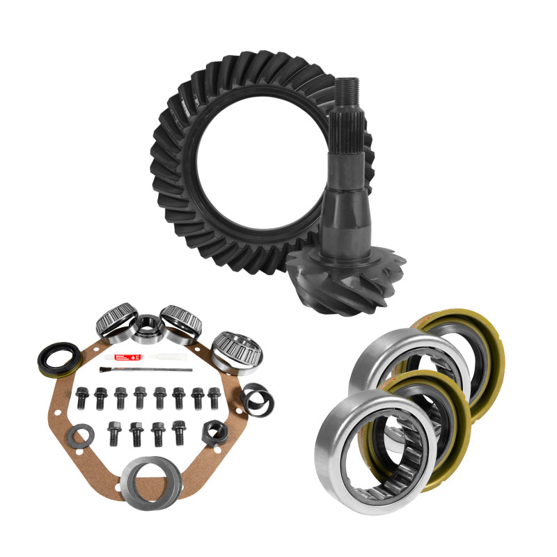 Yukon 9.25in CHY 3.91 Rear Ring & Pinion Install Kit 1.705in Axle Bearings and Seal Differential Install Kits Yukon Gear & Axle