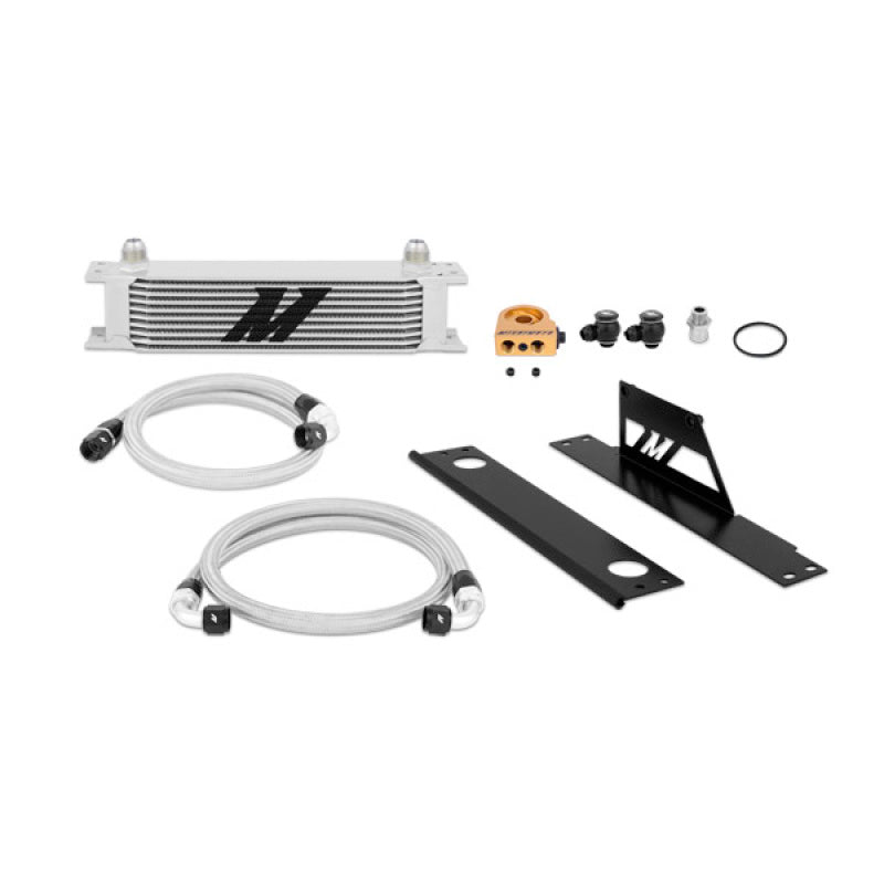 Mishimoto 02-05 Subaru WRX/STi Thermostatic Oil Cooler Kit Oil Coolers Mishimoto