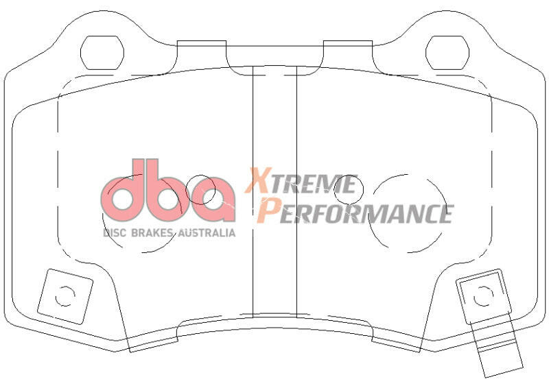 DBA 2010 Camaro SS XP650 Rear Brake Pads Brake Pads - Performance DBA