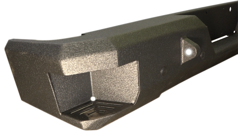 Fishbone Offroad 09-14 Ford F150 Rear Bumper - Black Bumpers - Steel Fishbone Offroad