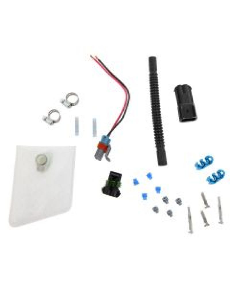 Walbro Universal Installation Kit: Fuel Filter/Wiring Harness/Fuel Line for F90000267 E85 Pump Fuel Pump Fitment Kits Walbro