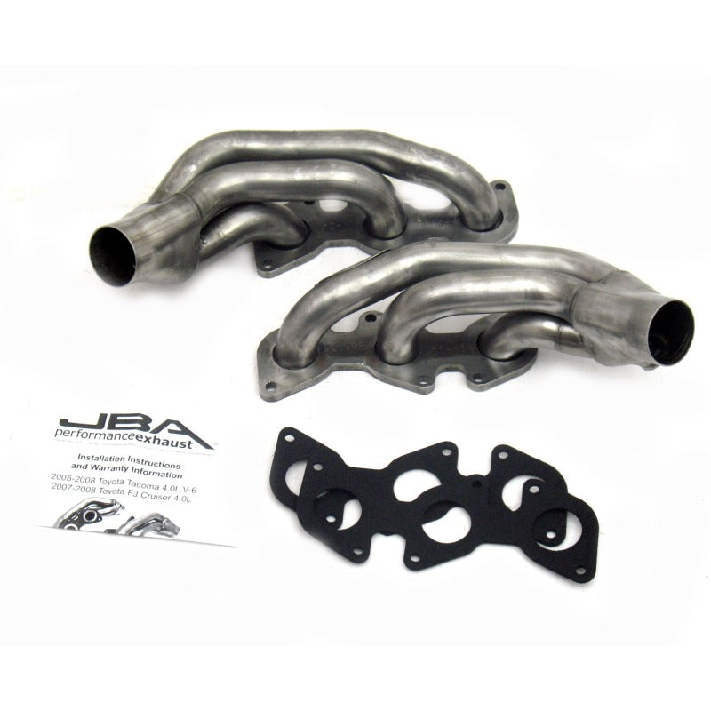 JBA 03-09 Toyota 4.0L V6 w/o A.I.R. 1-1/2in Primary Raw 409SS Cat4Ward Header Headers & Manifolds JBA
