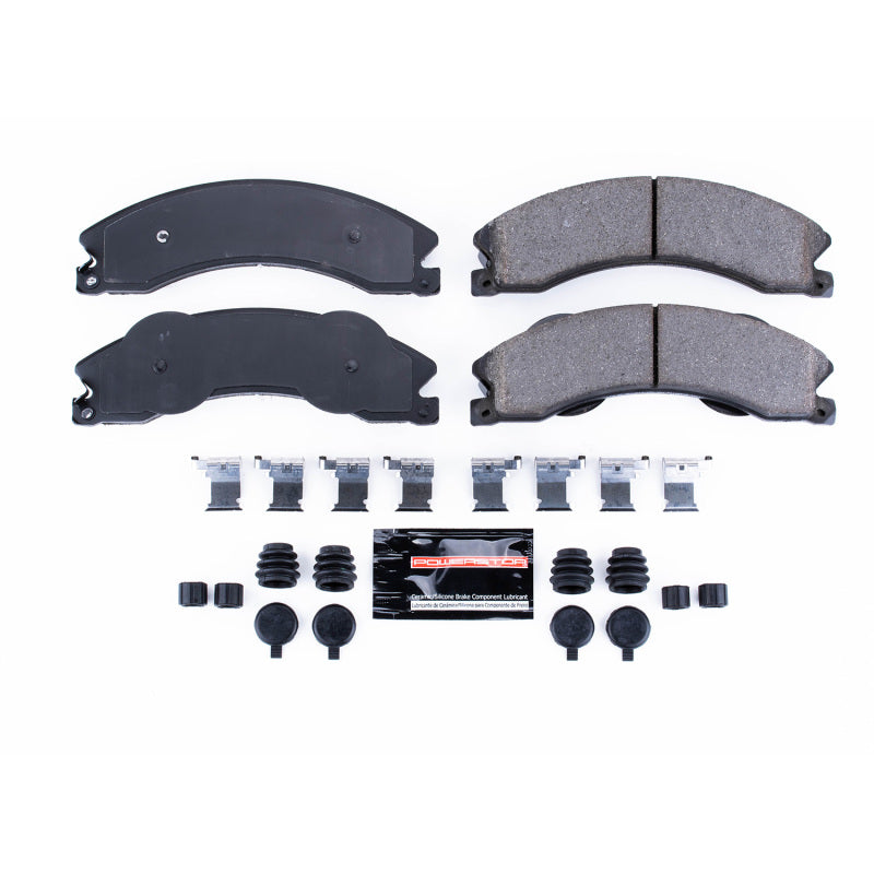 Power Stop 2011 Chevrolet Silverado 2500 HD Front or Rear Z23 Evolution Sport Brake Pads w/Hardware Brake Pads - Performance PowerStop