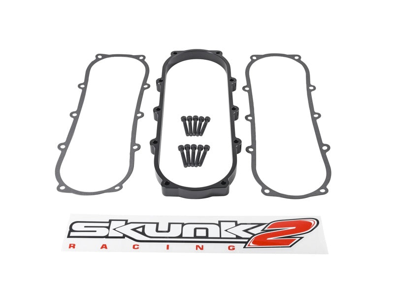 Skunk2 Ultra Series Honda/Acura Black Street Intake Manifold .5 Liter Spacer Intake Spacers Skunk2 Racing