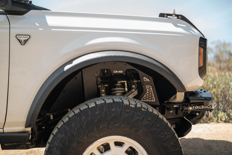 DV8 Offroad 21-25 Ford Bronco Addictive Desert Designs Front Inner Fender Liners Wheel Well Liners DV8 Offroad