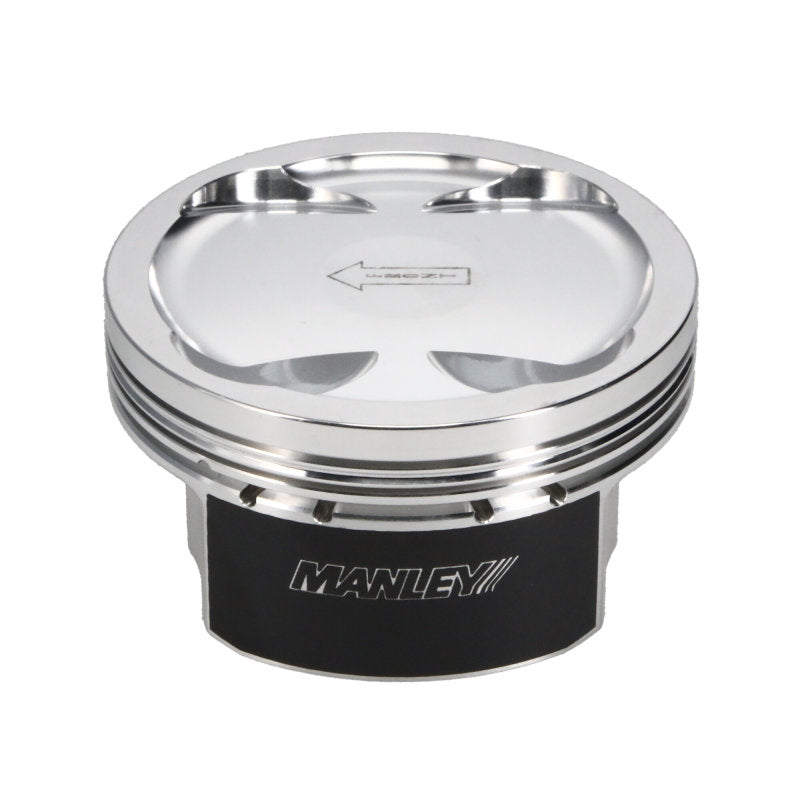 Manley 04+ Subaru WRX STi (EJ257) 83mm Stroker 100mm +0.5mm Bore 9.8:1 Dish Piston Set with Rings Piston Sets - Forged - 4cyl Manley Performance