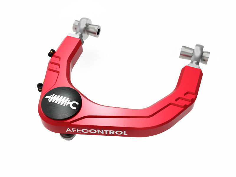 aFe Control 24-26 Toyota Tacoma Upper Control Arms - Set (Red) Suspension Arms & Components aFe