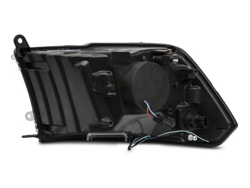 Raxiom 09-18 Dodge RAM 1500 Non-Projector LED Halo Headlights- Chrome Housing (Clear Lens) Headlights Raxiom