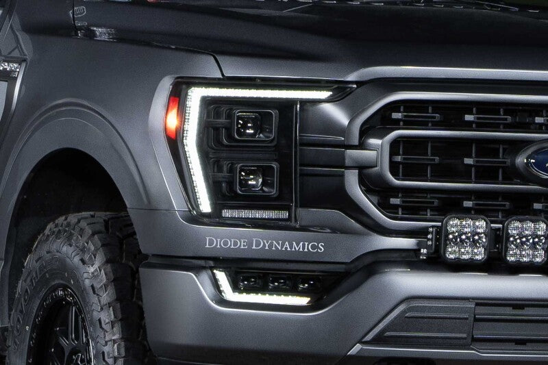 Diode Dynamics 2021+ Ford F-150 Elite LED Headlamps Light Accessories and Wiring Diode Dynamics