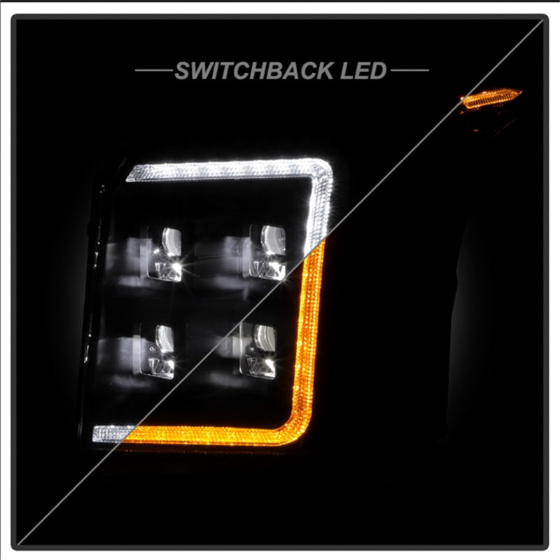 Spyder Apex 15-20 GMC Yukon High-Power LED Module Headlights - Black (PRO-YD-GY15HALAP-SBSEQ-BK) Headlights SPYDER