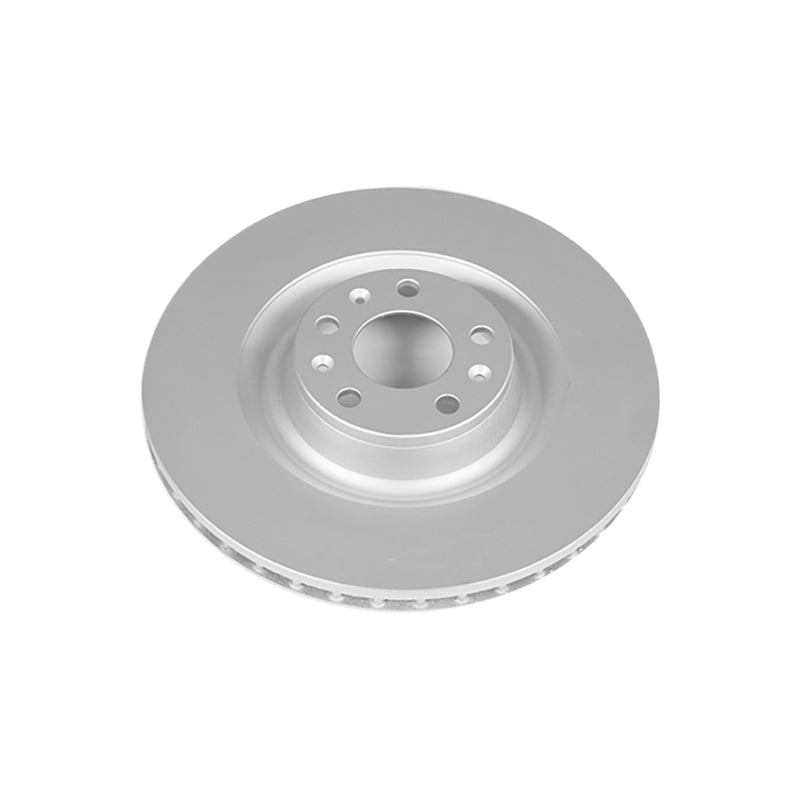 Power Stop 09-10 Audi A6 Quattro Front Evolution High Carbon Geomet Coated Rotor Brake Rotors - OE - Cryo PowerStop