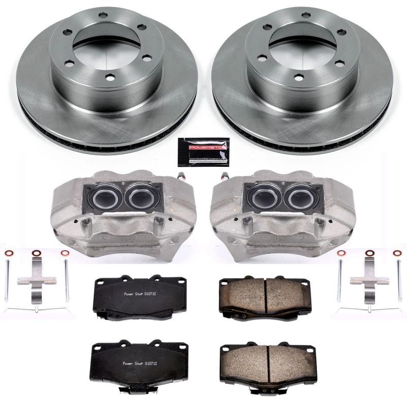 Power Stop 95-02 Toyota 4Runner Front Autospecialty Brake Kit w/Calipers Brake Kits - OE PowerStop