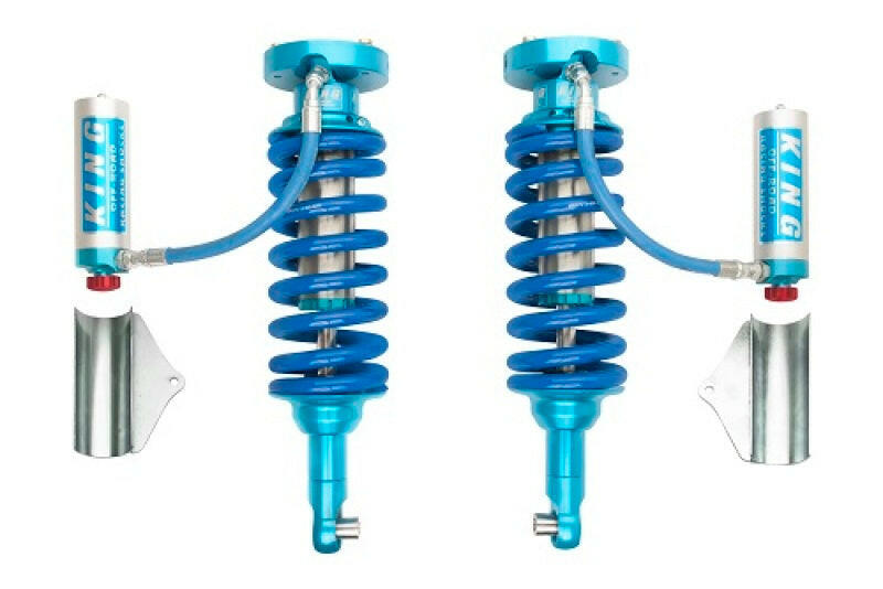 King Shocks 2016+ Nissan Titan XD Front 2.5 Dia Remote Reservoir Coilover w/Adjuster (Pair) Coilovers King Shocks