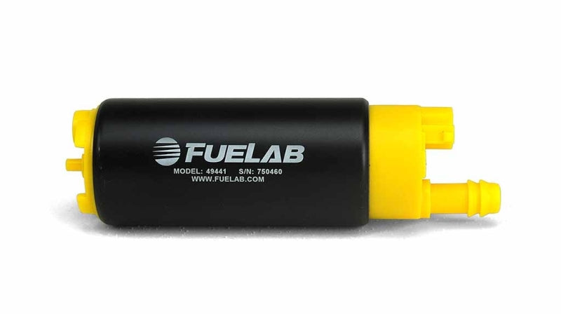Fuelab 494 High Output In-Tank Electric Fuel Pump - 340 LPH In Offset From Out Fuel Pumps Fuelab