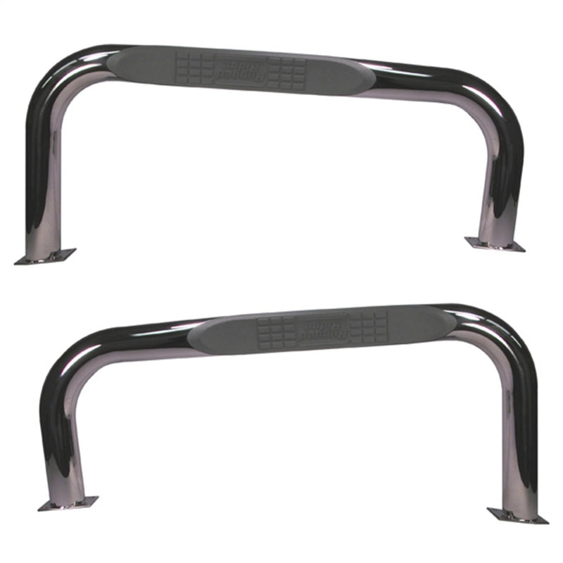 Rugged Ridge Nerf Bars Stainless Steel 76-83 Jeep CJ Nerf Bars Rugged Ridge