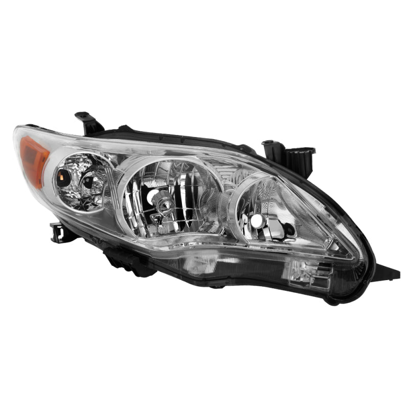 xTune Toyota Corolla 11-13 Passenger Side Headlights - OEM Right - Chrome HD-JH-TCO11-OE-R Headlights SPYDER
