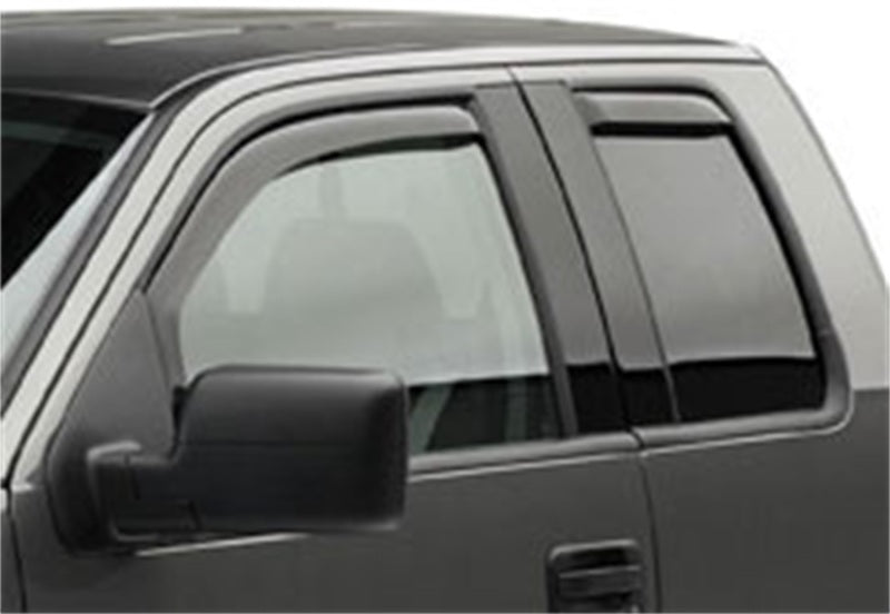 EGR 04+ Ford F/S Pickup Extended Cab In-Channel Window Visors - Set of 4 (573171) Wind Deflectors EGR