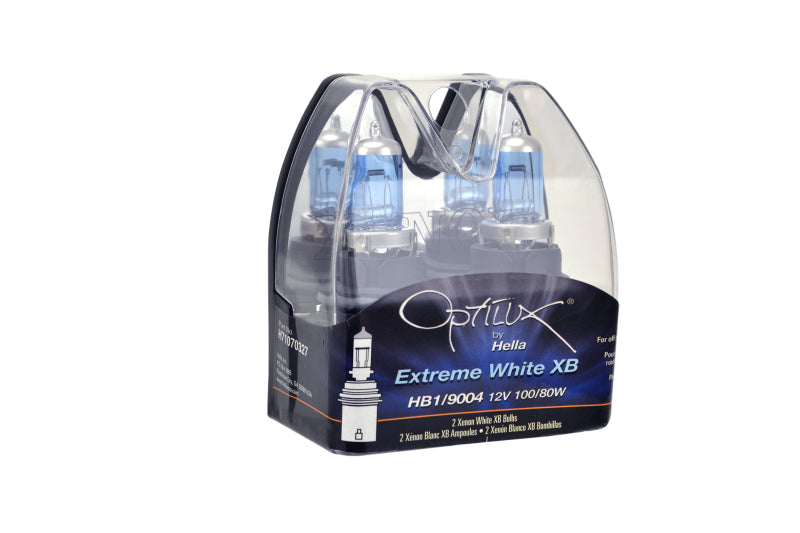 Hella Bulb HB1 9004 12V 100/80W XEN WHT XB (2) Bulbs Hella