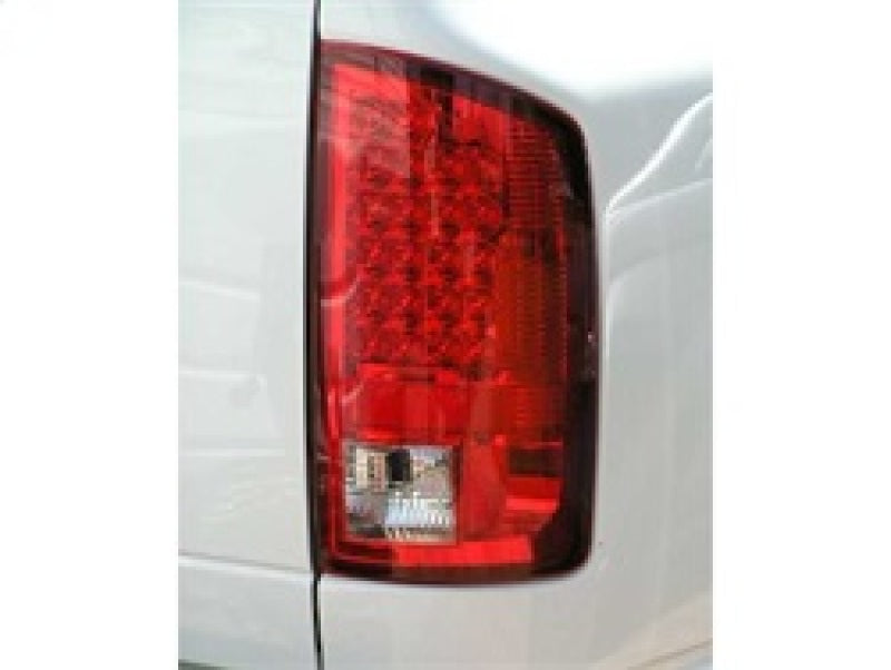 Spyder Dodge Ram 1500 09-14 LED Tail Lights Incandescent- Red Clear ALT-YD-DRAM09-LED-RC Tail Lights SPYDER
