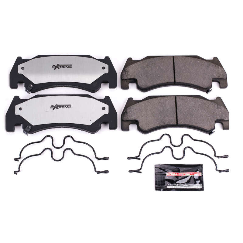 Power Stop 2005 Dodge Ram 1500 Front Z36 Truck & Tow Brake Pads w/Hardware Brake Pads - Performance PowerStop
