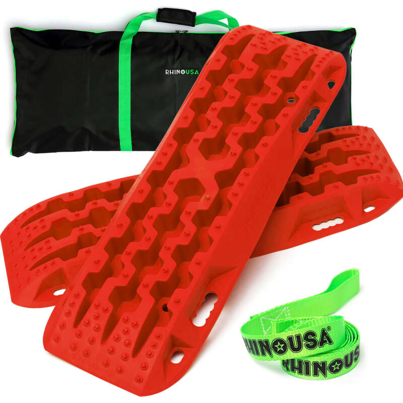 Rhino USA Recovery Traction Boards - Red (Pair) Recovery Boards Rhino USA