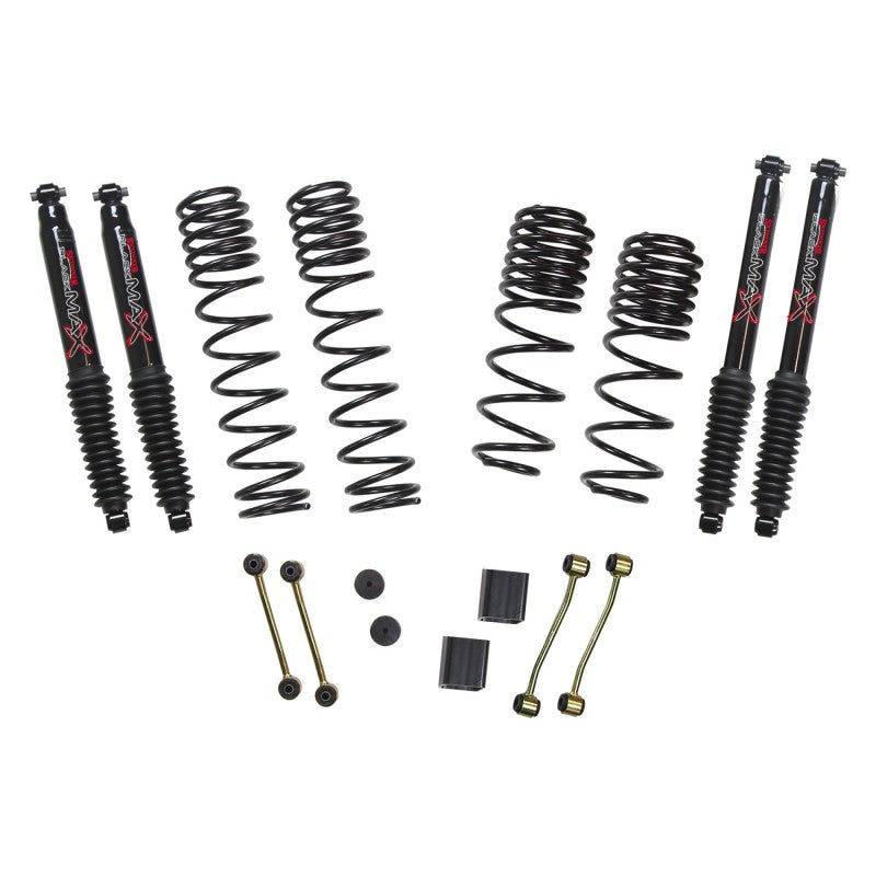 Skyjacker 2020 Jeep JL 4WD Rubicon Diesel 2.5in Dual Rate Long Trvl Sus Lift Kit w/Blk Max Shocks Lift Kits Skyjacker