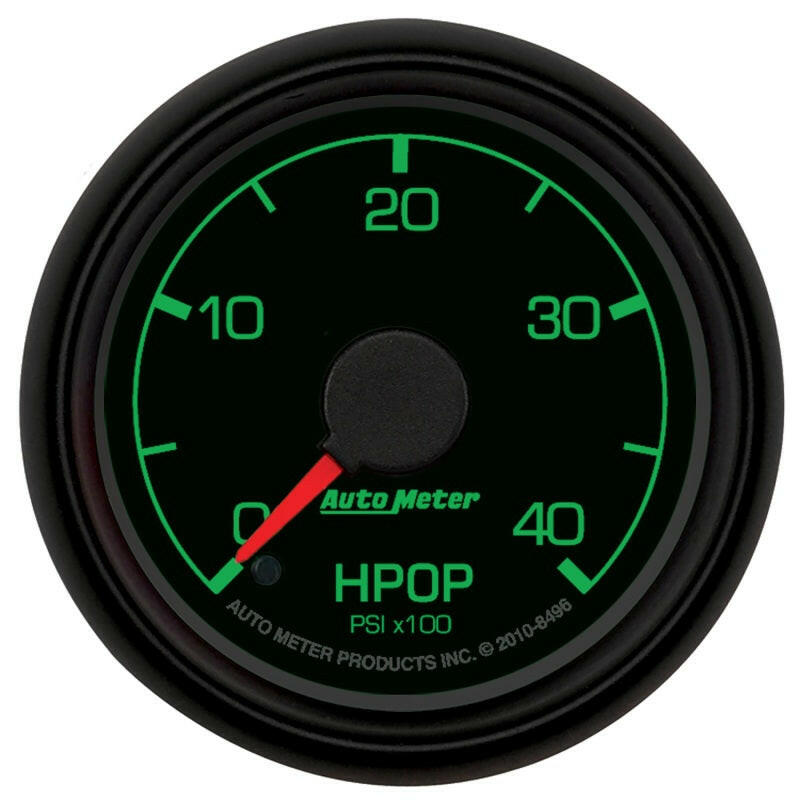 Autometer Factory Match Ford 52.4mm Full Sweep Electronic 0-4000 PSI Diesel HPOP Pressure Gauge Gauges AutoMeter